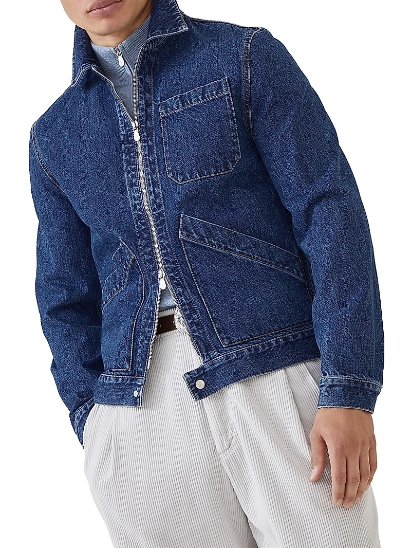 Denim Outerwear Jacket