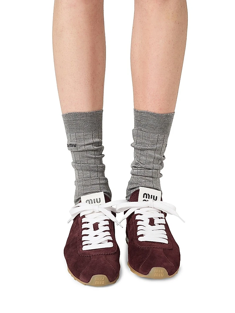 Plume Suede Sneakers