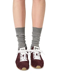 Plume Suede Sneakers
