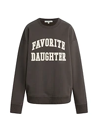 Collegiate Cotton-Blend Sweatshirt