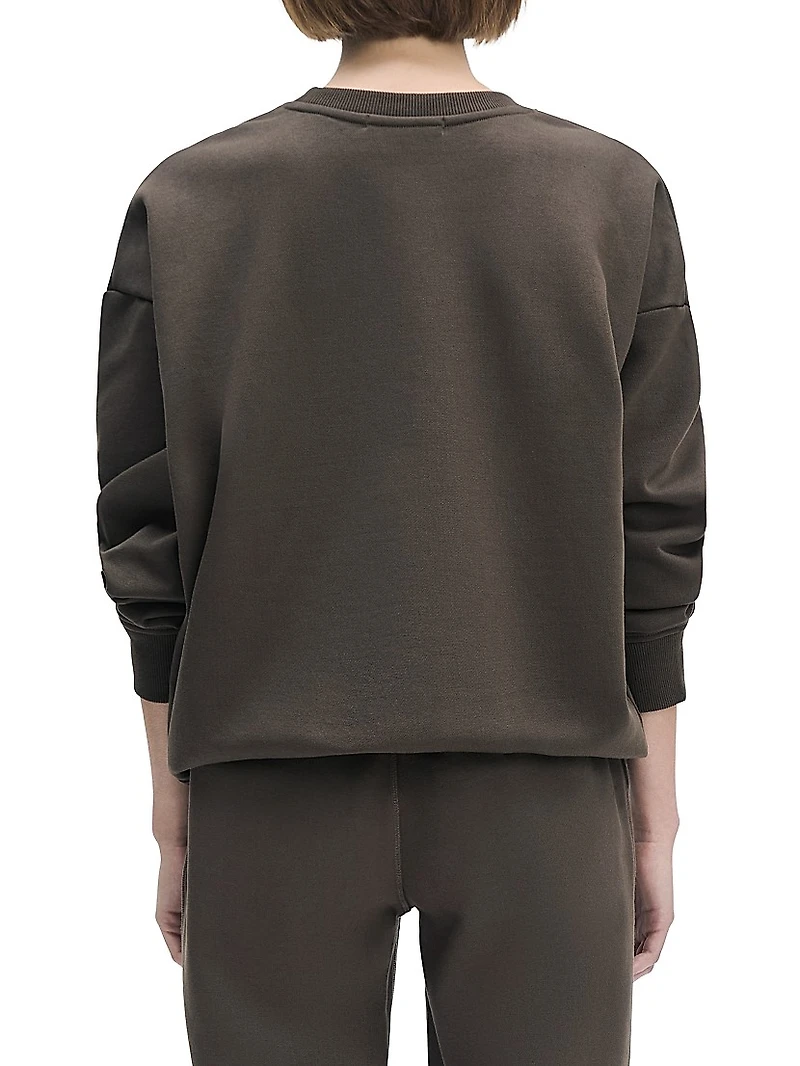 Collegiate Cotton-Blend Sweatshirt