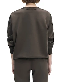 Collegiate Cotton-Blend Sweatshirt