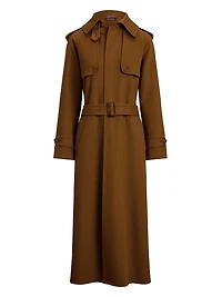 Wilen Double-Faced Wool-Cashmere Coat