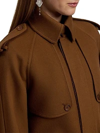 Wilen Double-Faced Wool-Cashmere Coat