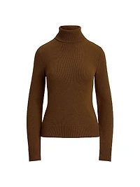 Lofty Turtleneck Cashmere Sweater