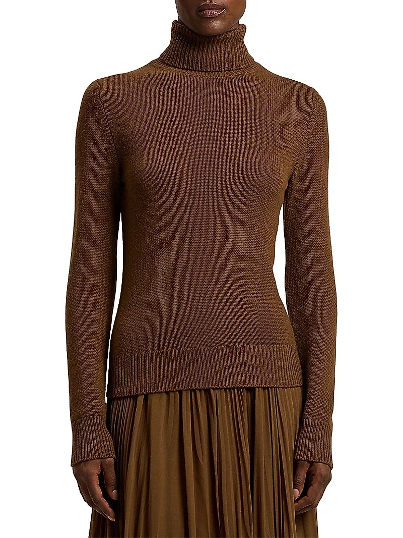Lofty Turtleneck Cashmere Sweater