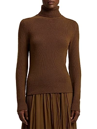 Lofty Turtleneck Cashmere Sweater