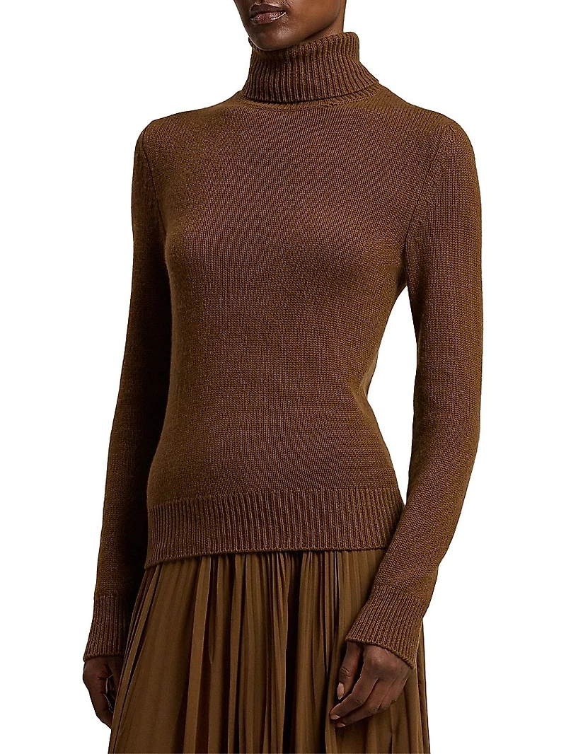 Lofty Turtleneck Cashmere Sweater