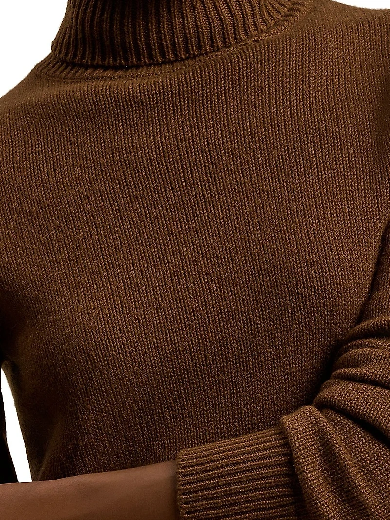 Lofty Turtleneck Cashmere Sweater