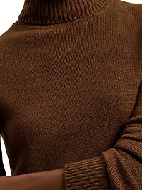 Lofty Turtleneck Cashmere Sweater