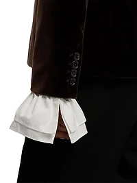 Parker Stretch Velvet Jacket