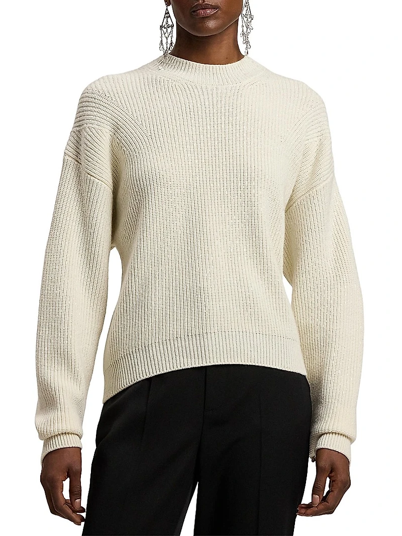 Embellished Cashmere Sweater