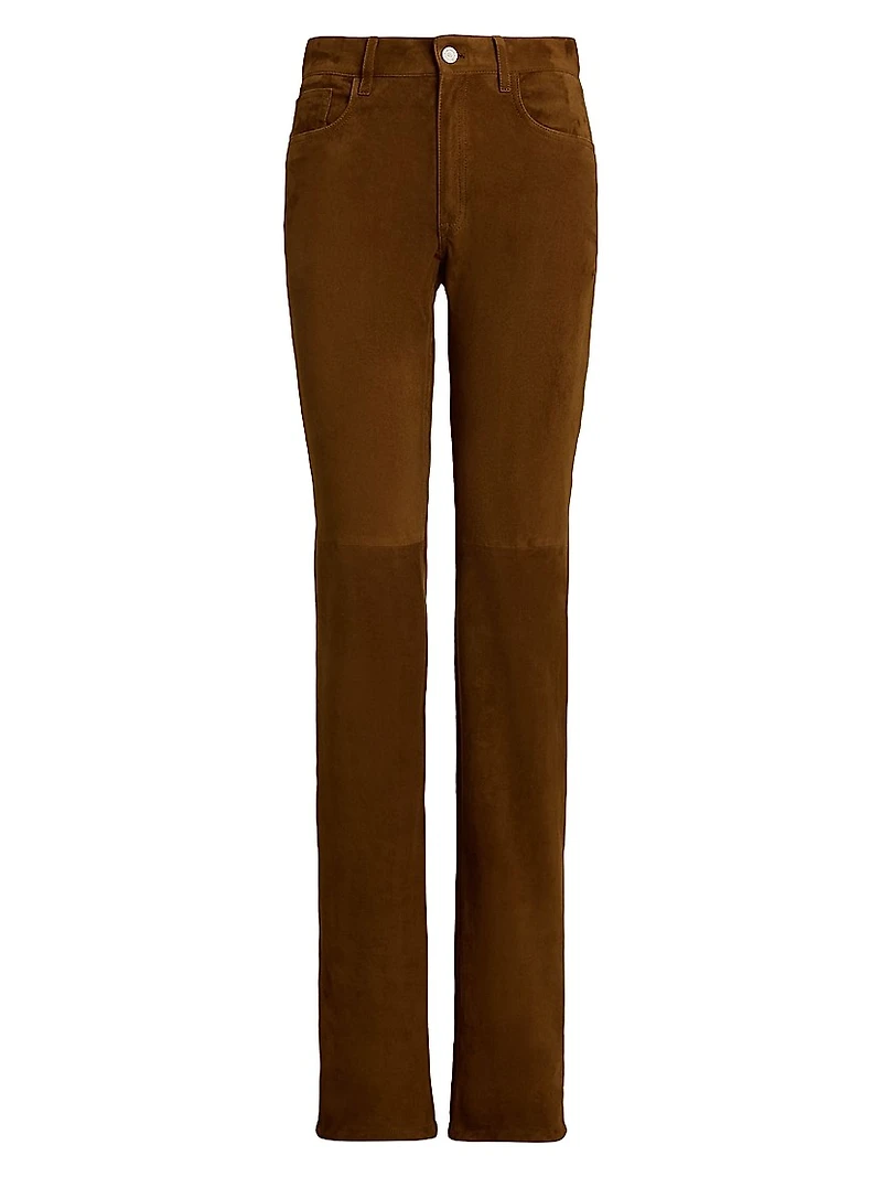 Scottie Suede Skinny Pants