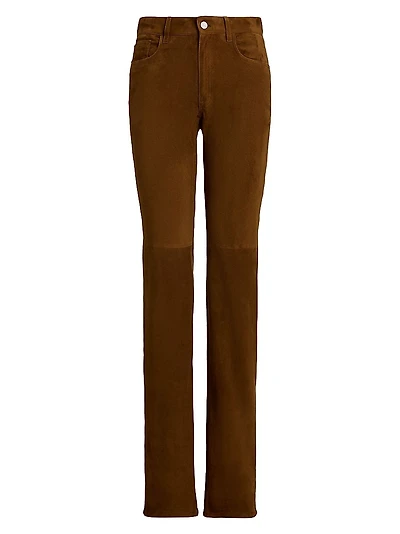 Scottie Suede Skinny Pants