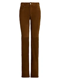Scottie Suede Skinny Pants