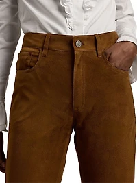 Scottie Suede Skinny Pants