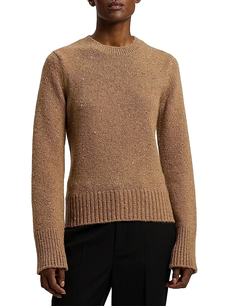 Donegal Embellished Cashmere Sweater