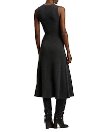 Lofty Cashmere-Blend Midi-Sweaterdress