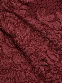 Lace Mock Turtleneck Top