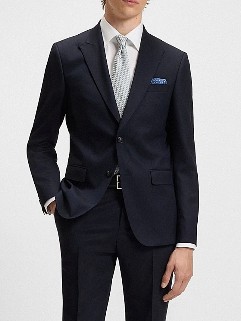 Regular-Fit Shirt in Easy-Iron Cotton Poplin