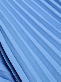 Farah Pleated Crepe Tie-Waist Midi-Dress