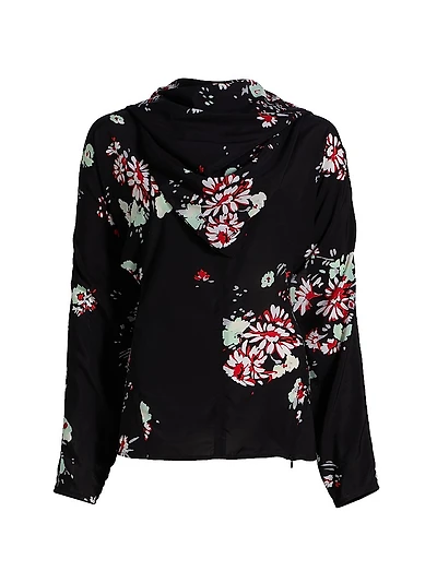 Ysabelle Floral Long-Sleeve Top