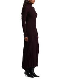 Jada Ribbed Merino Maxi Dress