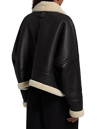 Alya Shearling & Leather Jacket