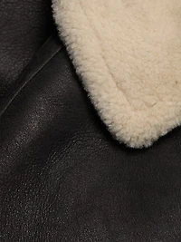 Alya Shearling & Leather Jacket