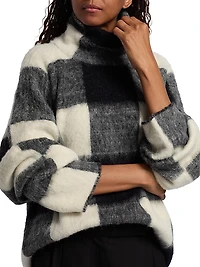 Kai Brushed Plaid Sweater