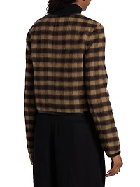 Helene Plaid Jacket