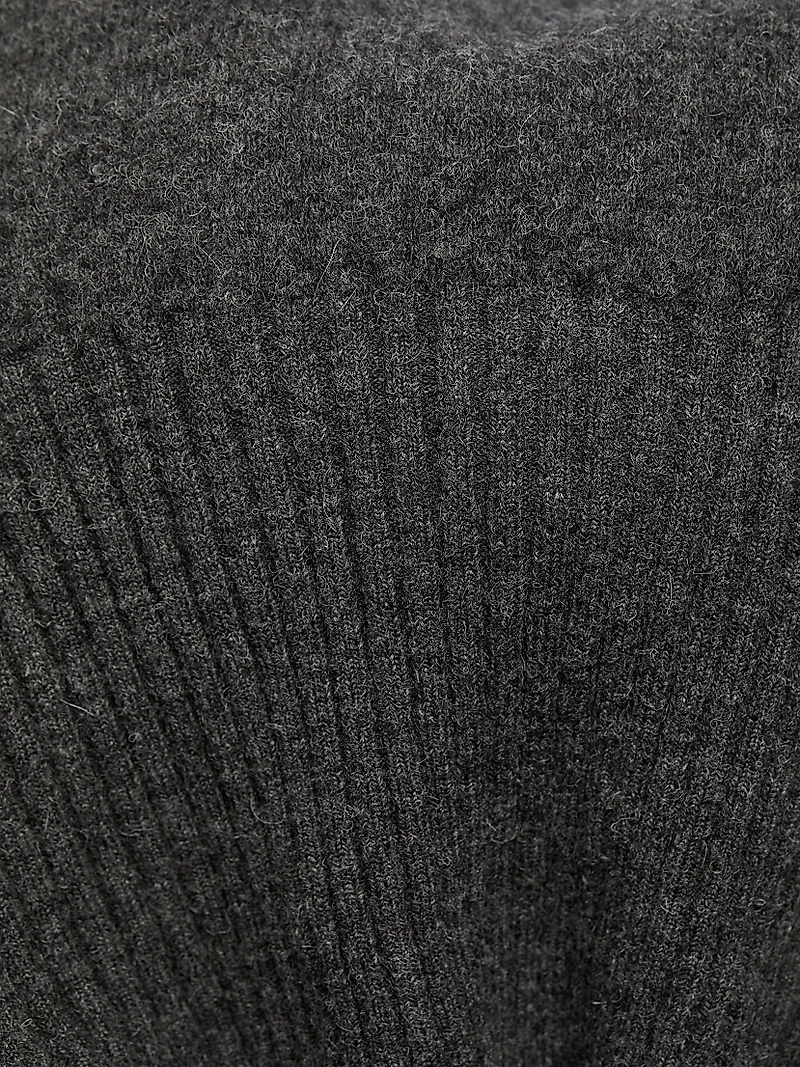 Randi Boiled Stretch Wool Top