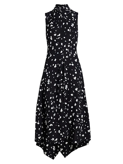 Devora Printed Midi-Dress