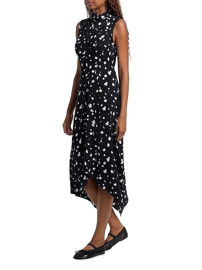 Devora Printed Midi-Dress