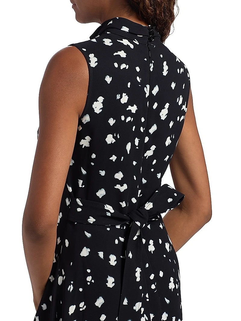 Devora Printed Midi-Dress