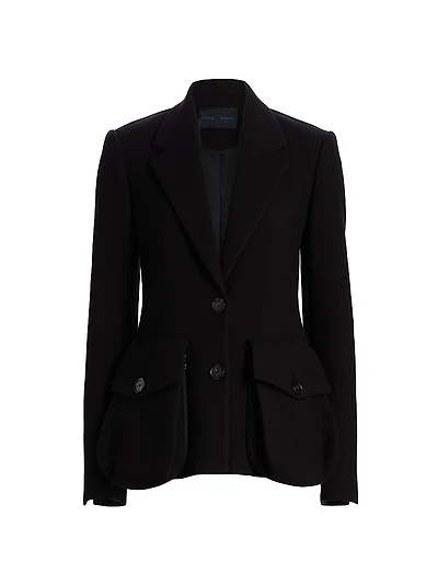 Silva Scuba Single-Breasted Blazer