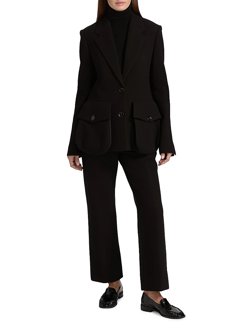 Ismene Scuba Flared Pants