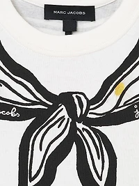 Scarf Print Cotton T-Shirt