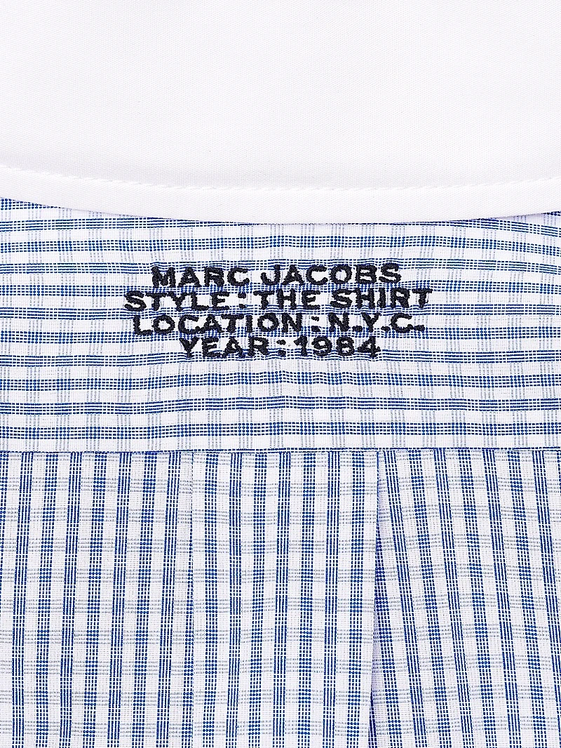 The Cropped Plaid Cotton Shirt