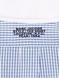 The Cropped Plaid Cotton Shirt
