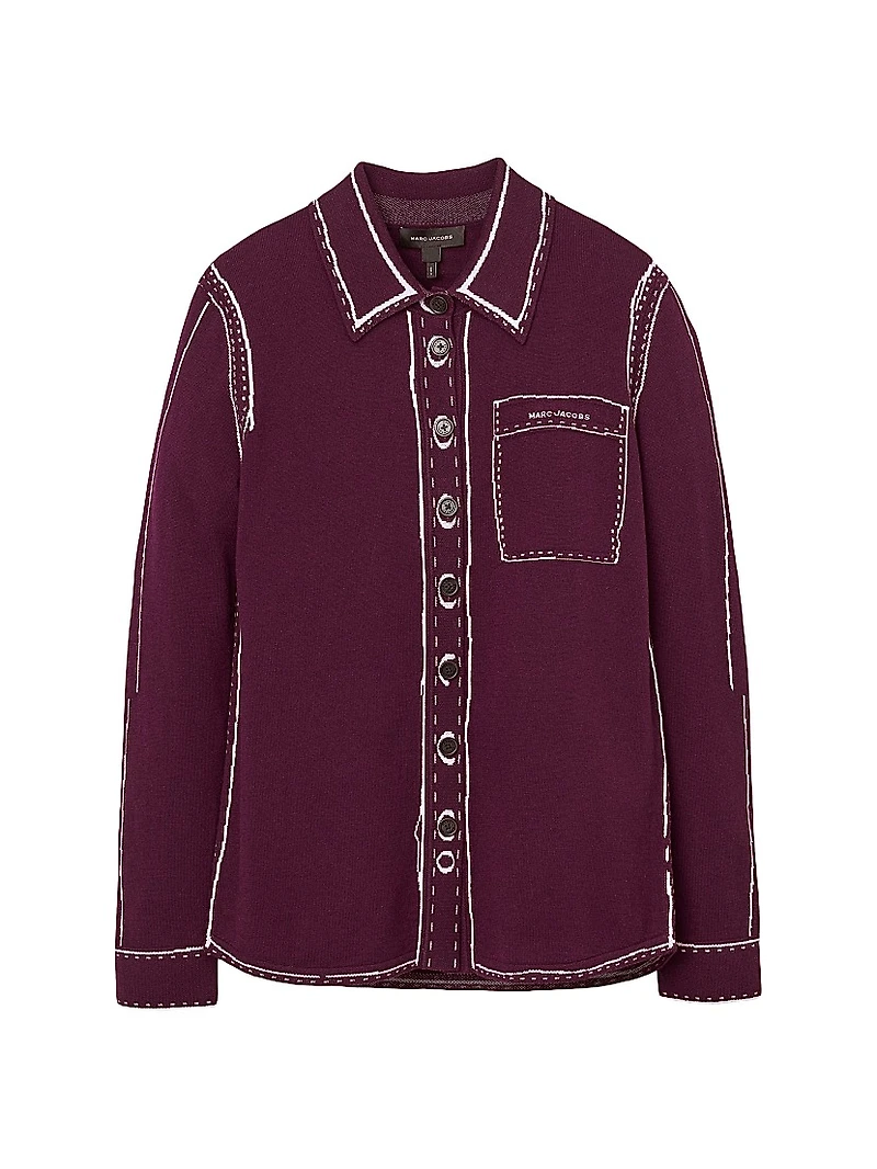 Trompe L'oeil Knit Top