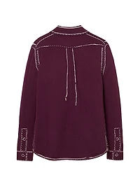 Trompe L'oeil Knit Top