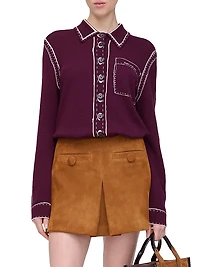 Trompe L'oeil Knit Top