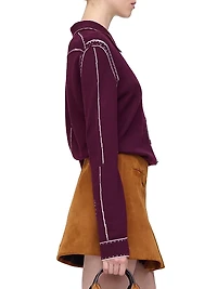 Trompe L'oeil Knit Top