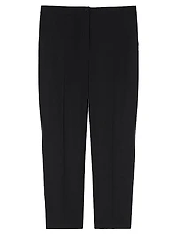 Straight Fit Pure Woollen Cloth Trousers