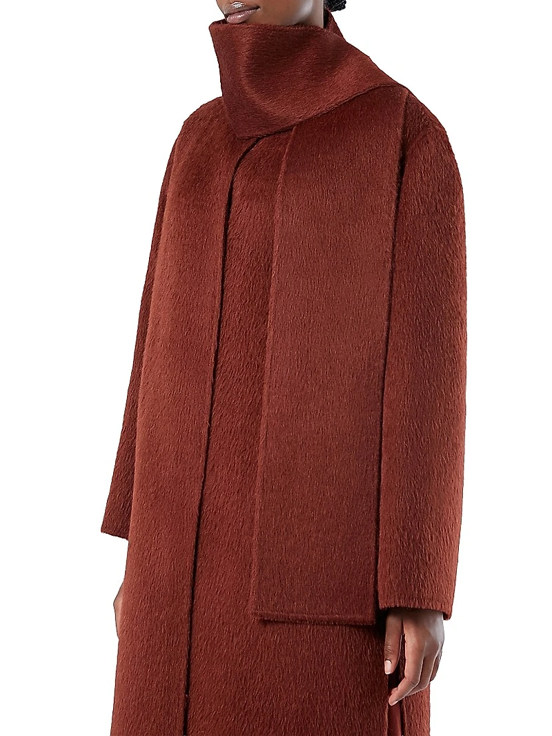 Double Faced Wool and Alpaca Coat