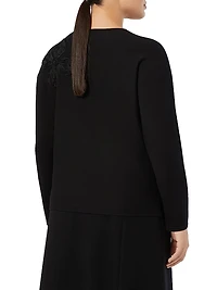 Viscose Jumper with Embroidery