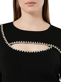 Viscose Jumper with Embroidery