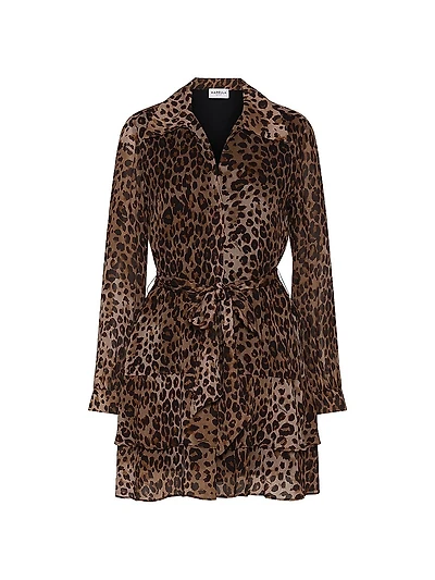 Georgette Flounce Dress