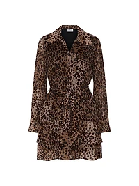 Georgette Flounce Dress